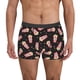 thumbnail image 1 of Balery Popcorn Calzoncillos bóxer para hombre, ropa interior de algodón suave y transpirable con cinturilla de nailon-Small, 1 of 5