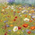 thumbnail image 3 of Novak, Shirley 12x12 Black Modern Framed Museum Art Print Titled - Champ de Fleur II, 3 of 5