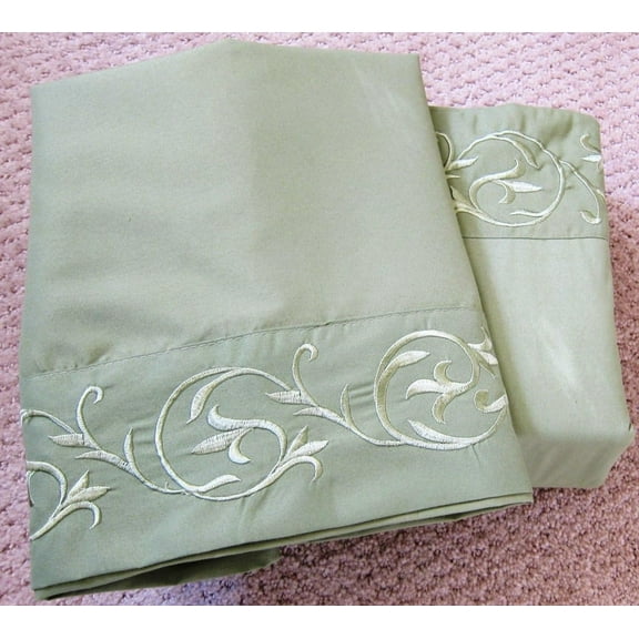 Egyptian Luxury Embroidered Sheet Set