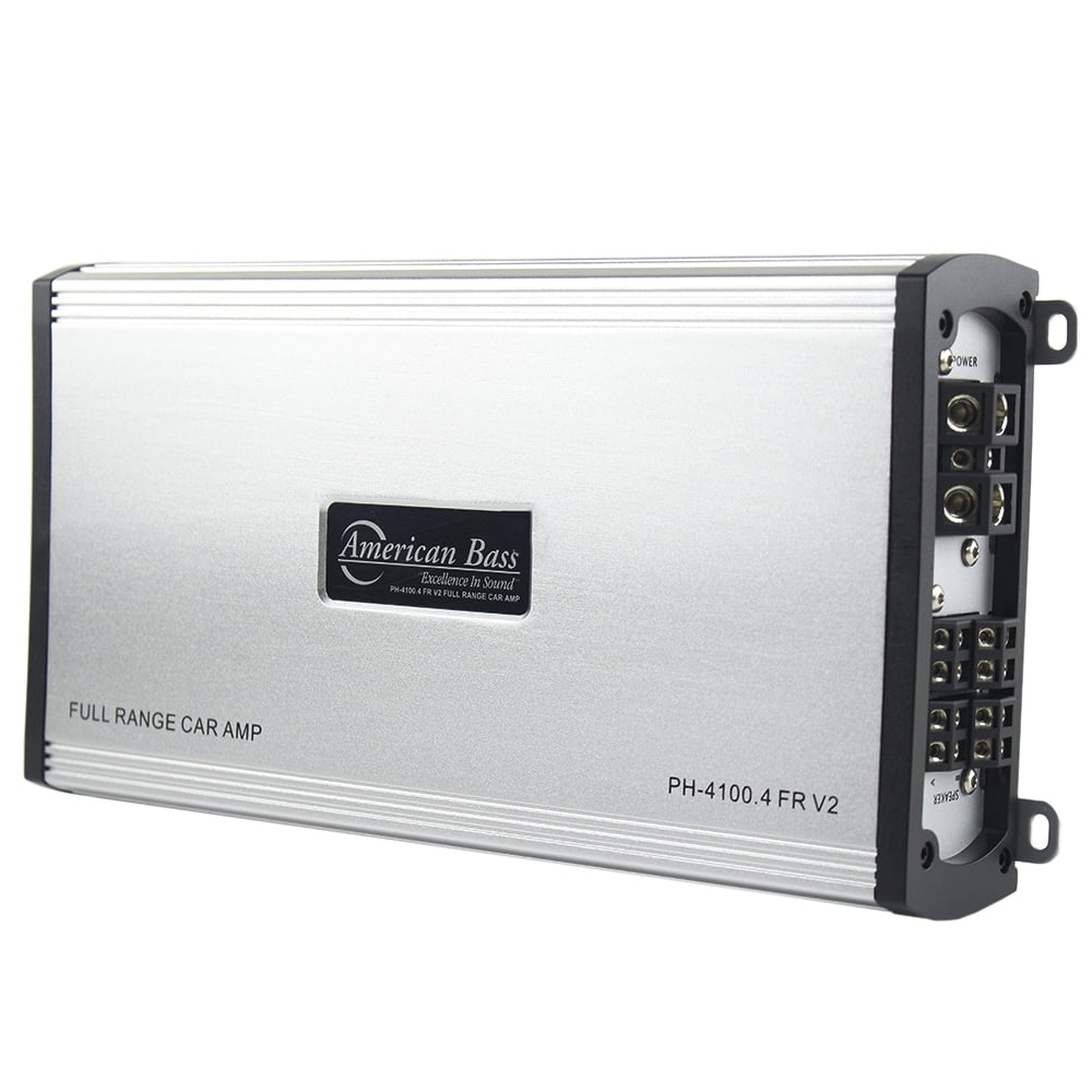 American Bass Full Range 4 Channel Class AB Hybrid Car Amplifier 800