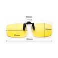 thumbnail image 2 of Gafas de computadora Cyxus Filtro de luz Azul Clip on Anti Fatiga de Ojos Unisexo Lente Amarillo 8000Y03, 2 of 8