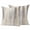 Beige, variant on 2 Pack Outdoor Waterproof Throw Pillow Covers,Abstract Brown Mottled on Retro Decorative Square Patio Pillowcases for Chair Couch Sofa 16x16in