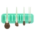 thumbnail image 1 of Organizador de brochas de maquillaje de silicona, resistente al agua, sin uñas, pegajoso, almacenamiento de brochas de cosméticos para artículos pequeños, soporte para cepillos de dientes para baño,, 1 of 8