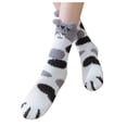 thumbnail image 4 of BONIXOOM 1 Pair Socks for Women's Plus  Fashion Crew Breathable Tube Socks, 4 of 7