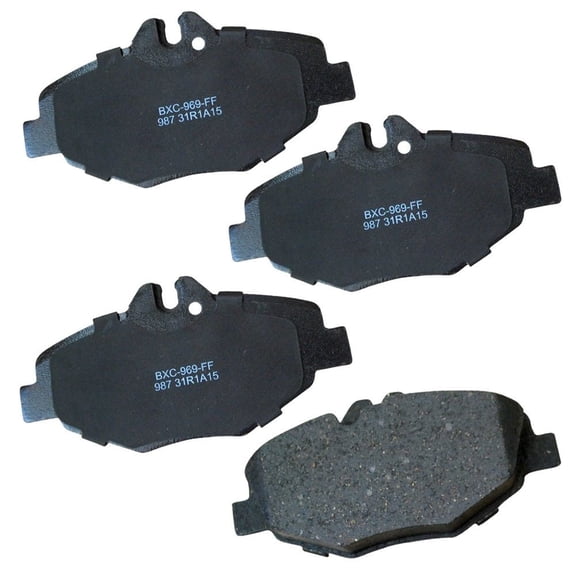 STOP SBC987 Stop Ceramic Brake Pad Fits select: 2006 MERCEDES-BENZ E 350 WAGON, 2003-2004 MERCEDES-BENZ E 320