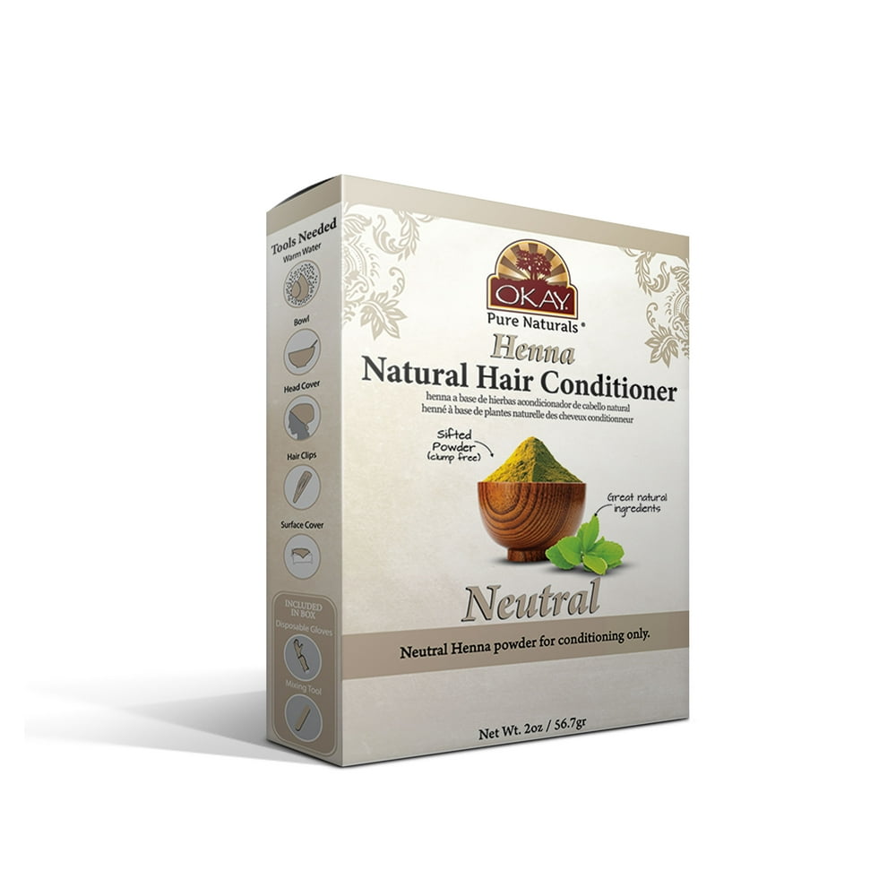 Okay Herbal Henna Color, Neutral Henna, 1.7 Oz