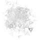 thumbnail image 1 of 300 protectores triangulares transparentes antipolvo para cajones de muebles y armarios., 1 of 5