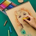 thumbnail image 3 of Art Sketchbook 30Sheets Spiral Bound Drawing Bloc de Dibujo para Acuarela - Los 38x27CM SOLEDAD Libro de bocetos, 3 of 10