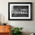 thumbnail image 6 of Faith Family Football Premium Framed Print - Ready to Hang, 6 of 8