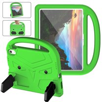 SaniMore for iPad 10th Generation 10.9" 2022 Kids Case, EVA Lightweight Case with Handle & Foldable Kickstand Shockproof Protective Case for iPad 10th Gen Girls Boys, Green