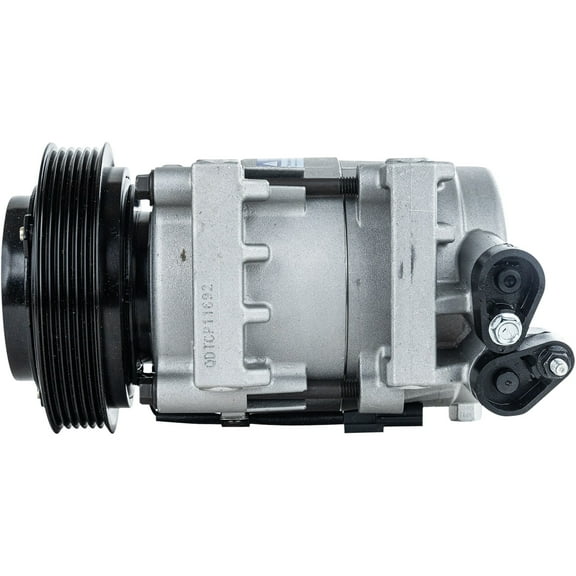 A/C Compressor Compatible with 2008-2015 Nissan Rogue 2014-2015 Select With Clutch 6-Groove Pulley