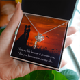 thumbnail image 2 of To My Girlfriend You are MY Life Infinity Knot Necklace Message Card, 2 of 17