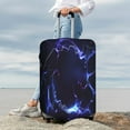 thumbnail image 7 of Hirioo Blue thunder bolt light for Elasticity Suitcase Cover (No luggage Included) Durable Luggage Protector Fits 18-32 Inch Luggage-Small, 7 of 7