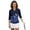 Butterfly Flower, variant on Leopard-Print Butterfly Women's Golf Top Size 2XL Versatile Casual Long Sleeve Golf Polo Shirts with Zipper Quick Dry Athletic Tops for Workout Sports Comfortable Pullover
