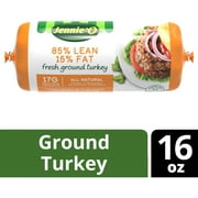 JENNIE-O Ground Turkey 85% Lean / 15% Fat - 1 lb. chub 16 oz