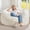 White, variant on Bean Bag Chairs Beanbag Chair with Filler Adult Bean Bags with Fluffy & Machine Washable Cover, Giant Bean Bag Chairs for Adults