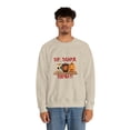 thumbnail image 4 of Sip, Scare, Repeat! Coffee Lover Unisex Heavy Blend™ Crewneck Sweatshirt, 4 of 7