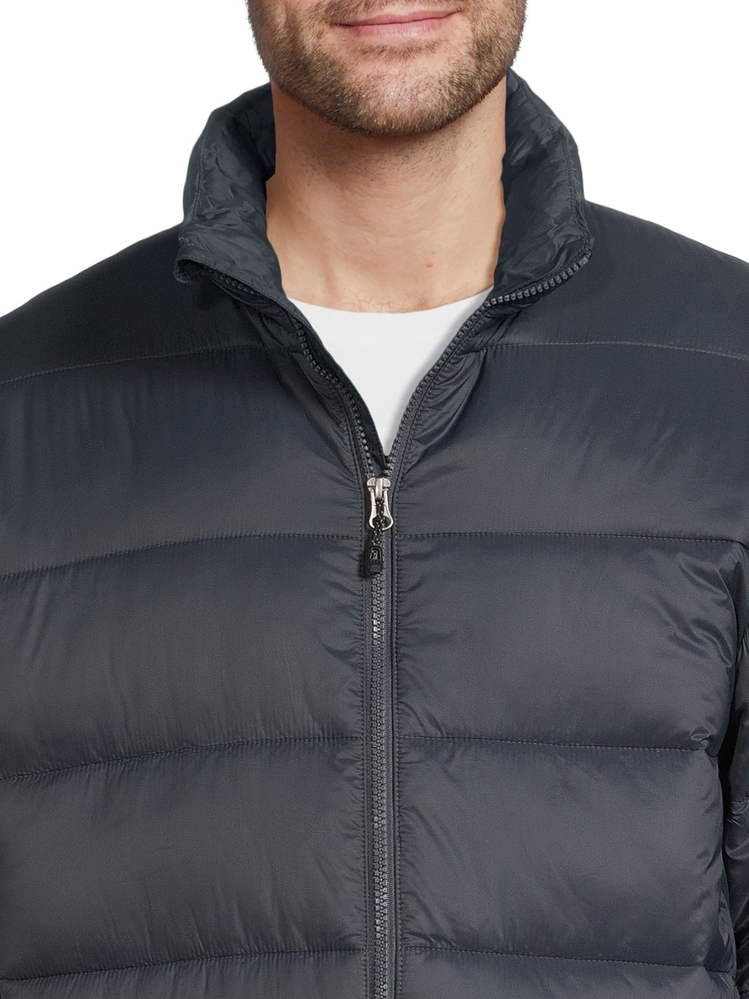Swiss Tech Men's and Big Men's Packable Puffer Jacket, Sizes S-3XL
