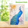 thumbnail image 2 of Cuadros Decorativos Kit de punto de cruz de pintura de diamante en forma especial de bricolaje 5D (YL0009 Peafowl) Wdftyju embutido en tela, 2 of 8