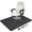 Black, variant on Hriiiiya Hardwood Floor Office Chair Mats, 55" x 35",Floor Protector For Desk Chair,Black