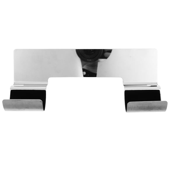 Organizador de herramientas de metal para el cabello con soporte de pared - Práctico soporte para plancha de pelo para herramientas calientes de baño - Elegante soporte para peinar el cabello
