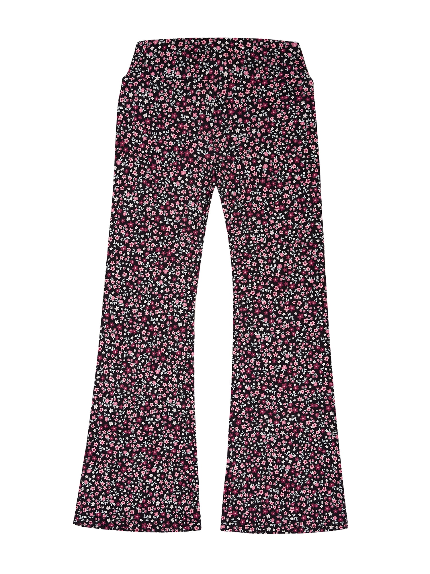 Planet Gold Girls Essential Flare Legging with Cross Waistband, Sizes 4-18