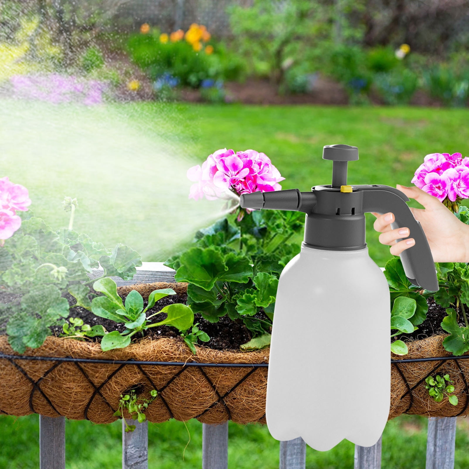 Arestory Foam Sprayer, Foaming Pump Blaster Hand Pressure Snow Foam Cannon Water Blaster, Hand Pressurized Soap Sprayer Manual Foam Cannon Car Wash