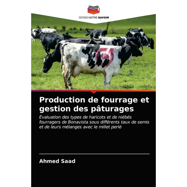 Production De Fourrage Et Gestion Des Paturages Paperback Walmart Com