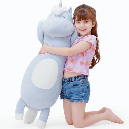 MaoGoLan Giant Unicorn Stuffed Animal 36.2'' Hugging Body Pillow Plush Toy