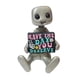 thumbnail image 1 of Figura de robot, juguete artístico de resina, decoración de escritorio Kawaii, decoración interesante, adecuada para escritorio, 1 of 2