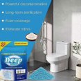 thumbnail image 2 of Limpiador de burbujas para inodoro, agente de limpieza esterilizante en polvo, desodorizante rápido para baño, limpiador fuerte en polvo, limpiador de inodoros, 100 g, 2 bolsas, 2 of 5