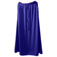 thumbnail image 2 of Sngxgn Womens Wool Plaid Mini Skirt Fall Winter High Waisted Bodycon Pencil Skirt(Dark Blue,M), 2 of 8