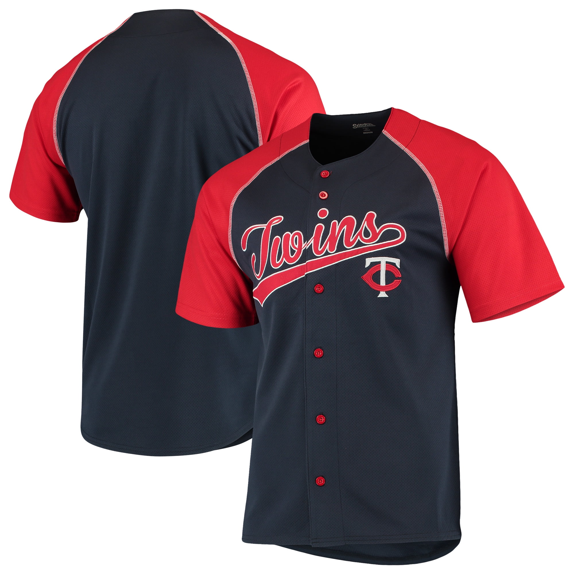 red minnesota twins jersey