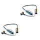 thumbnail image 2 of Seitruly Auricular ABS compatible con Bluetooth 5.3 Reemplazo en la oreja Cuello colgante 2 modos Contador de pasos Auriculares recargables Type2 NO2, 2 of 6