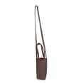 thumbnail image 2 of Bolsa de lona para botella de agua, bolsa portavasos de café, bandolera de Color sólido, bolsa de transporte informal, organizador para Almacenamiento y organización del hogar Gris oscuro Bearachild HA063049-04, 2 of 6