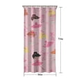 thumbnail image 5 of Ballet Princess Pattern Shower Curtain 36"x72" ,Bathroom Decorative Shower Curtains Set with 12 Hooks,Modern Waterproof Washable Shower Curtain, 5 of 6
