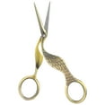 thumbnail image 2 of Vintage Craft Scissors Bird Shape Stainless Steel Sharp Tip Sewing Embroidery ScissorsBronze, 2 of 8
