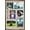 Bronze Framed Version, variant on The Wizarding World: Harry Potter - Stamps Collage Wall Poster, 14.725" x 22.375"