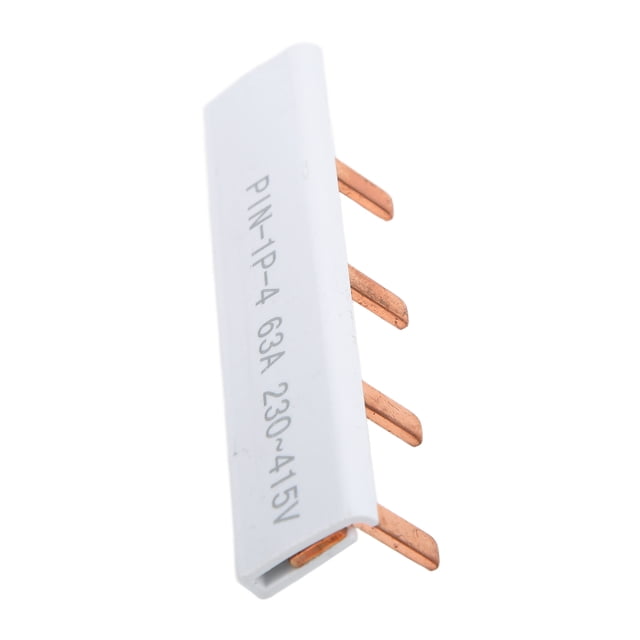 Circuit Breaker Bus Bar Terminal Block Busbar Comb 63A Pure Copper with PVC Insulation for C45 DZ47 IC65N Air Switches