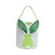 thumbnail image 5 of Cesta de Pascua, cesta de huevos de Pascua Adorable con Orejas de conejo iluminadas, decoración de Pascua, exquisita bolsa de , bolsa de Verde, 5 of 9