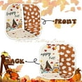 thumbnail image 6 of Fall Chair Covers Set of 4 Gnome and Pumpkin Chair Back Cover Dining Chair Covers for Kitchen Party Removable Seat Covers for Chairs Fall Decorations, 6 of 7