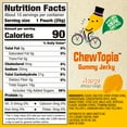 thumbnail image 4 of Amos Mango Gummy Jerky ChewTopia Vegan Chewy Fruit Snack 8.47oz, 4 of 8