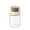 Beige, variant on Opvise Glass Salt Shaker with Moisture Resistant Seal Easy Refill Transparent Design Food Grade Seasoning Jar Beige