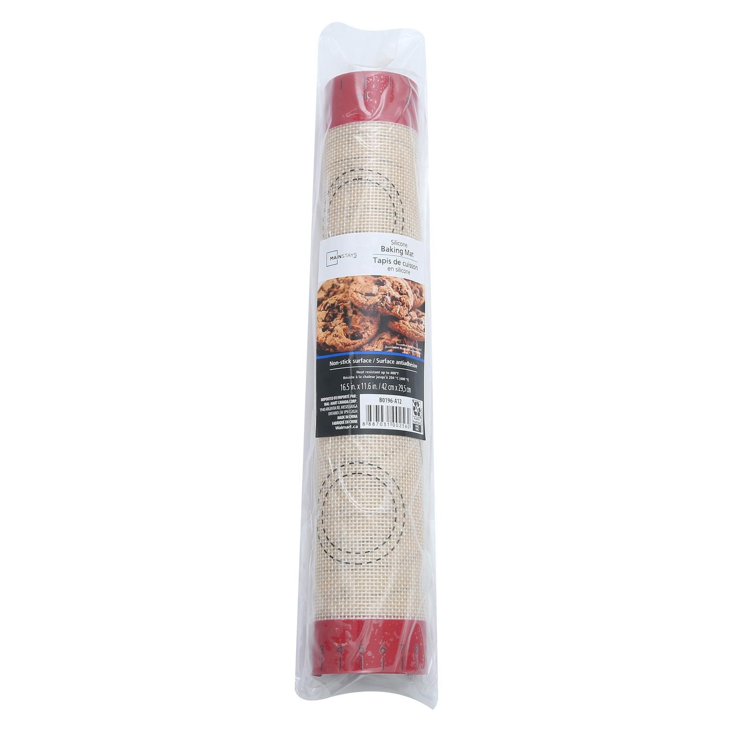 Mainstays Reusable Multipurpose Silicone Baking Mat 16.5" x 11.6"