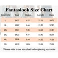 thumbnail image 7 of Fantaslook Plus Size Womens Tunic Tops Short Sleeve Casual Floral Shirts Swing Flare Dressy Blouses, 7 of 7