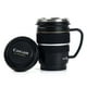 thumbnail image 1 of Creative Coffee Cups Stainless Steel Camera Coffee Lens Mug White Black Coffee Milk, 1 of 4