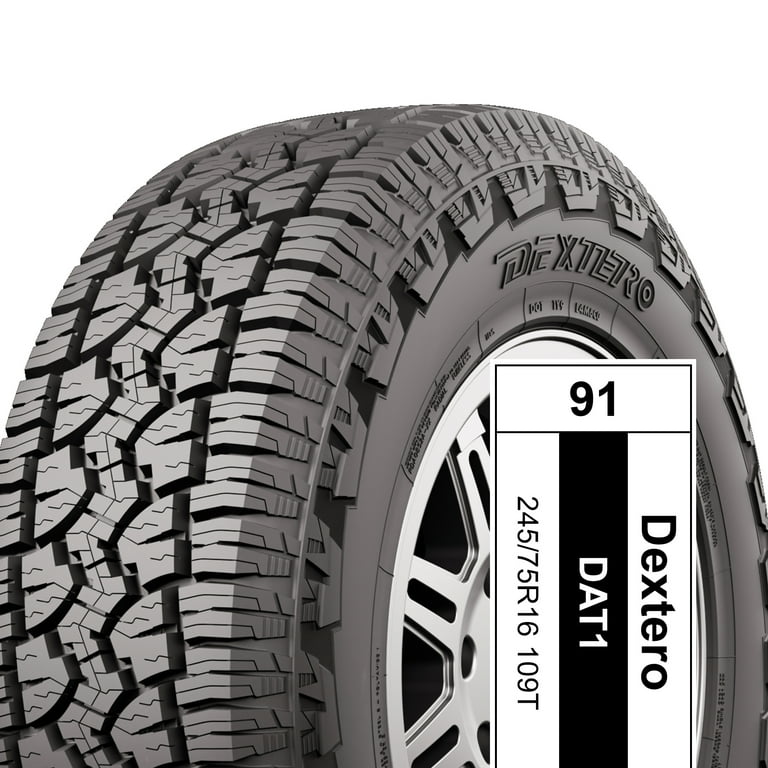 Dextero All-Season P245/75R16 109T Tire Fits: 2015 Toyota Tacoma