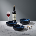 thumbnail image 3 of Onader Pasta Bowls Set of 4, 35oz Large Pasta Bowls for Serving, Wide Bowl Plates for Kitchen, Double Reactive Glaze, Microwave and Dishwasher Safe - Deep Sea Blue, 3 of 7