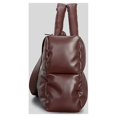 thumbnail image 3 of Bolso casual para mujer Bolso de viaje diario para mujer ligero de color sólido de gran capacidad Marrón, 3 of 8