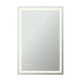 thumbnail image 2 of CRAFT + MAIN® 24 × 36-Inch Frameless LED Mirror, 2 of 3